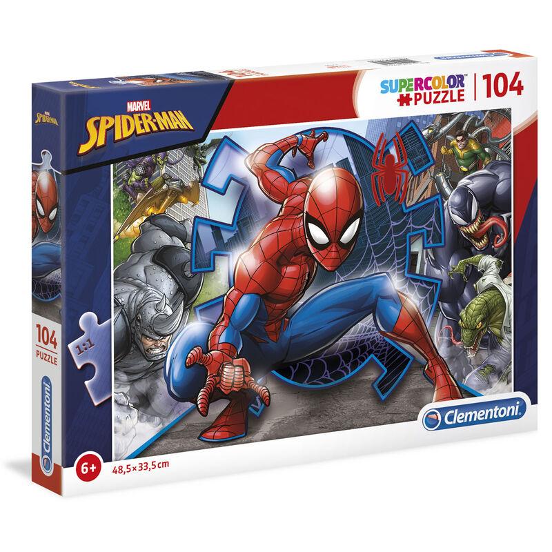 Puzzle Spiderman Marvel 104pzs - Imagen 1