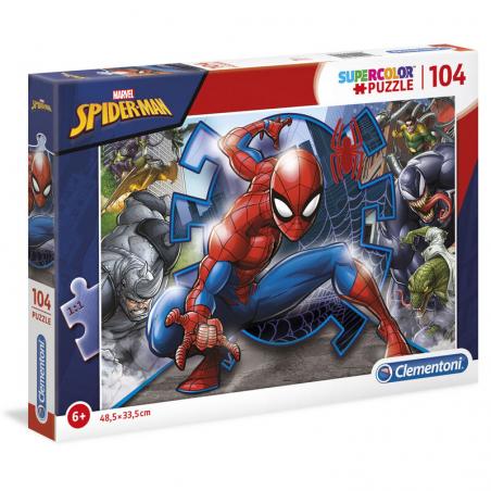 Puzzle Spiderman Marvel 104pzs - Imagen 1
